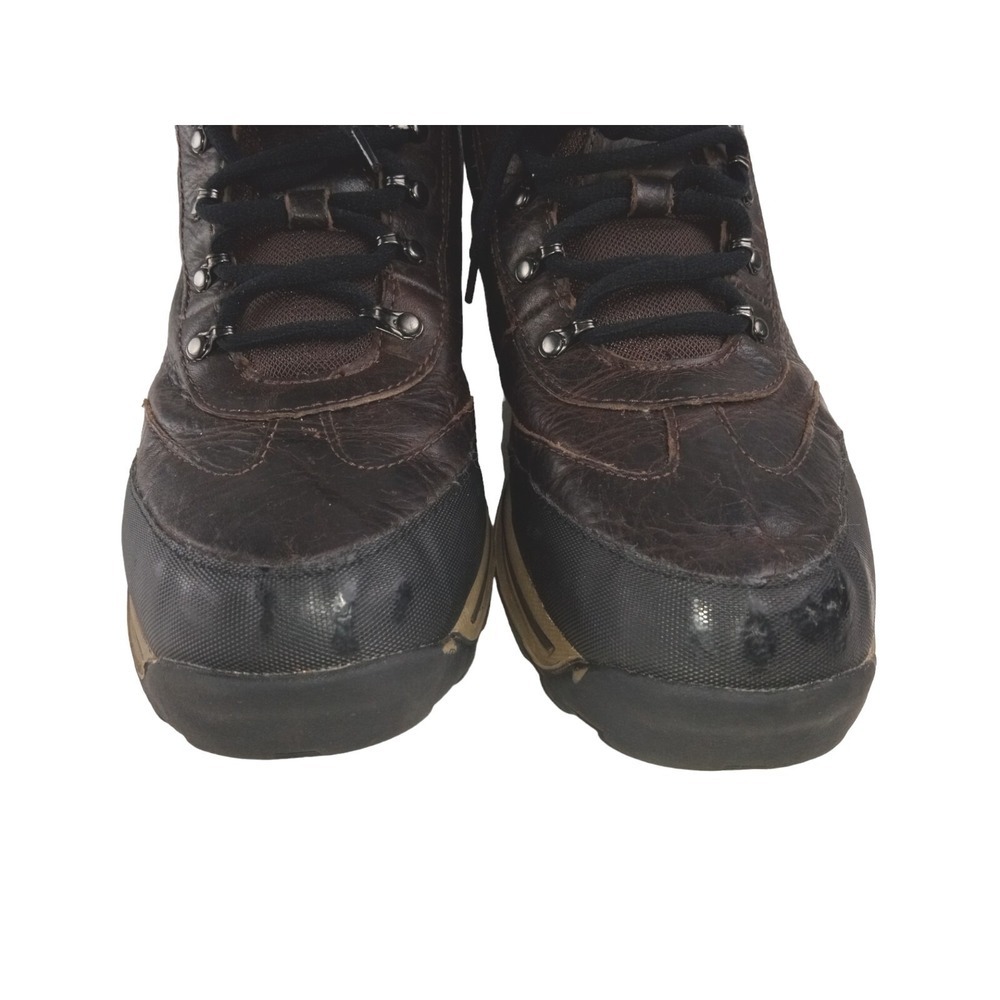 Timberland 22913 Brown Hiking Trail Ankle Leather Boot Boy's Youth US 6 - Picture 3 of 10
